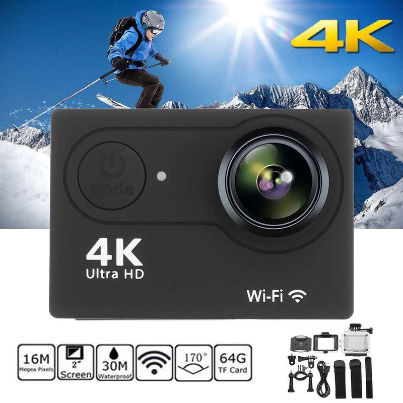 Câmera Full HD e 4K com Wifi