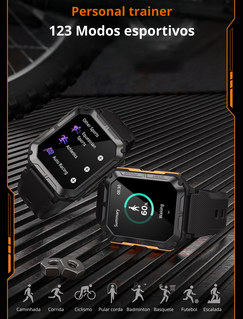 Smartwatch LEMFO C20 IP68 A prova d'água