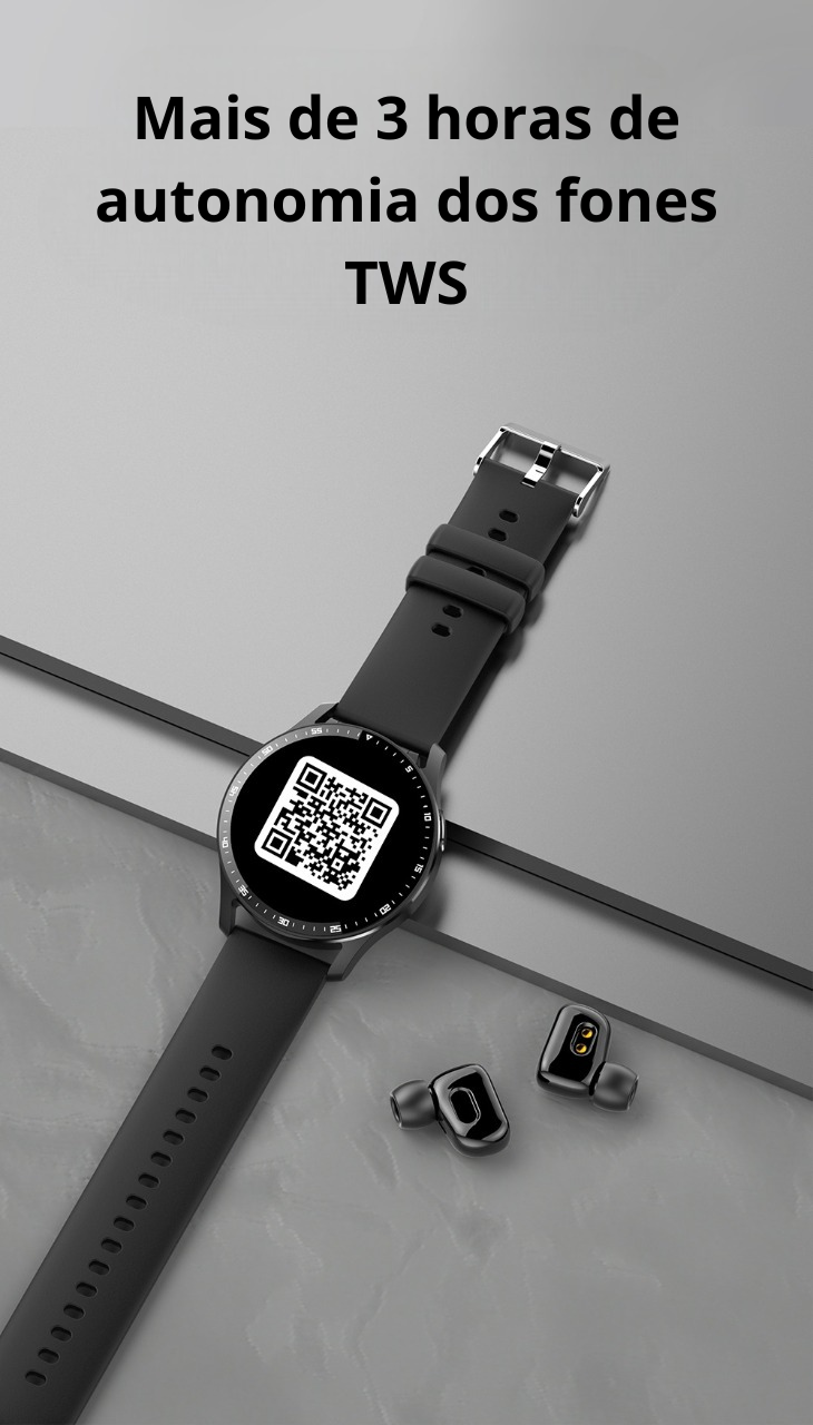 SmartWatch X7 TWS 2 Em 1