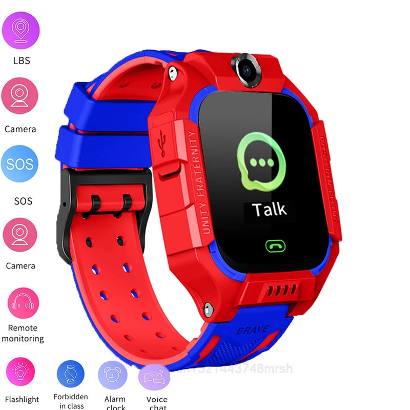 Relogio Smartwatch Q19 infantil Com Camera e GPS