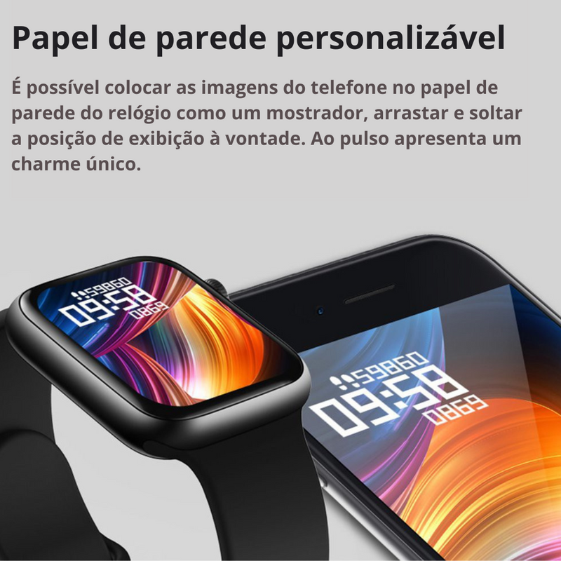 SmartWatch IWO T900 Tecnologia IP67
