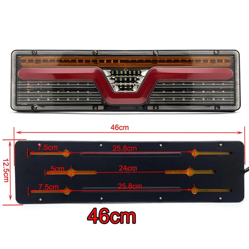 Lanterna Trazeira Em Led Para Caminhão (PAR)