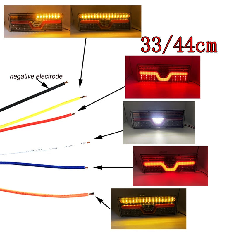 Lanterna Trazeira Em Led Para Caminhão (PAR)