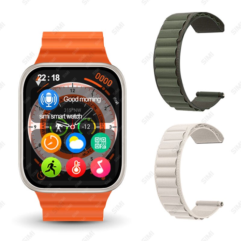 Smartwatch GS Ultra 9 Max 2023 , Chat GPT, Tela Amoled, Bússula, NFC, Android e IOS.