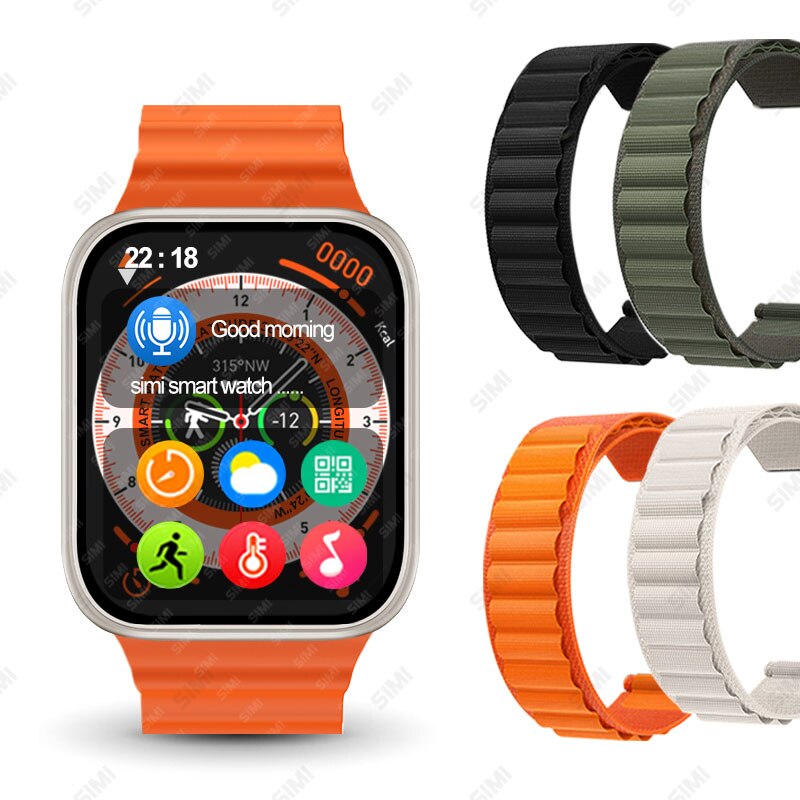 Smartwatch GS Ultra 9 Max 2023 , Chat GPT, Tela Amoled, Bússula, NFC, Android e IOS.