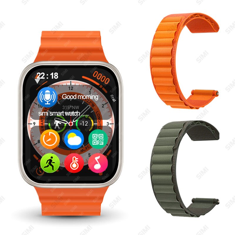 Smartwatch GS Ultra 9 Max 2023 , Chat GPT, Tela Amoled, Bússula, NFC, Android e IOS.