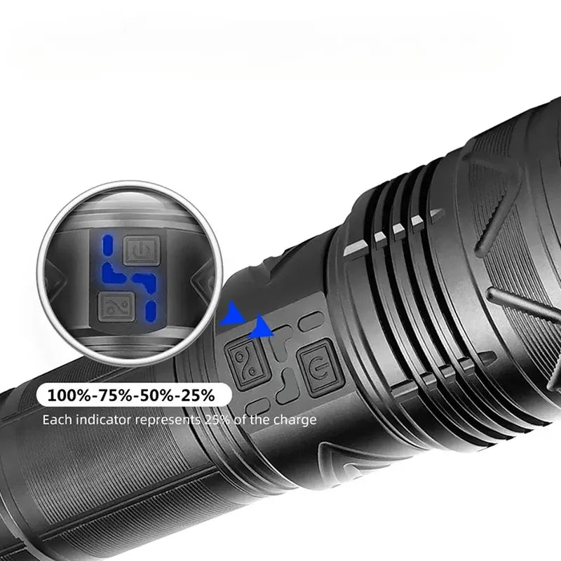 Lanterna De Led Super Potente GT60