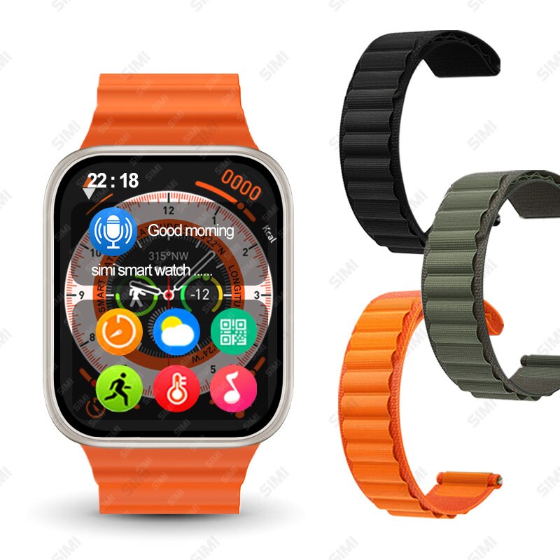 Smartwatch GS Ultra 9 Max 2023 , Chat GPT, Tela Amoled, Bússula, NFC, Android e IOS.