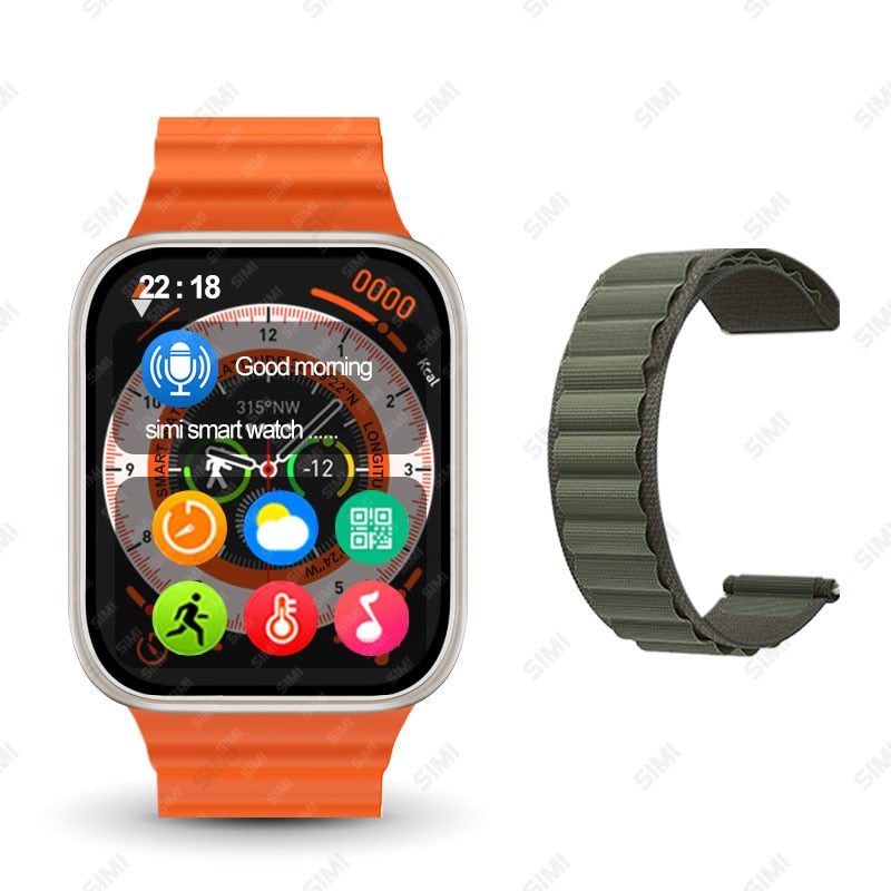 Smartwatch GS Ultra 9 Max 2023 , Chat GPT, Tela Amoled, Bússula, NFC, Android e IOS.