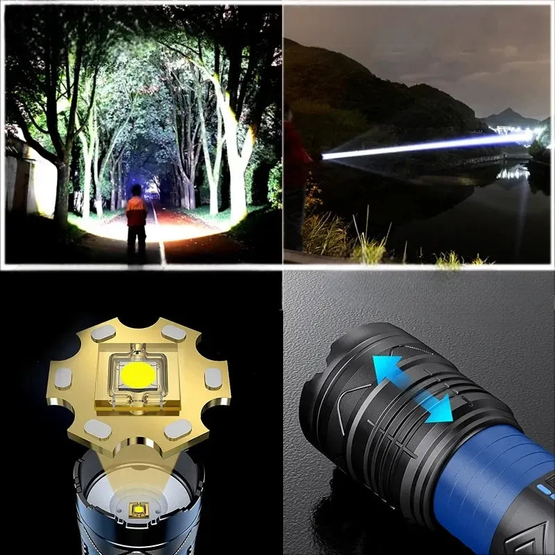 Lanterna De Led Super Potente GT60