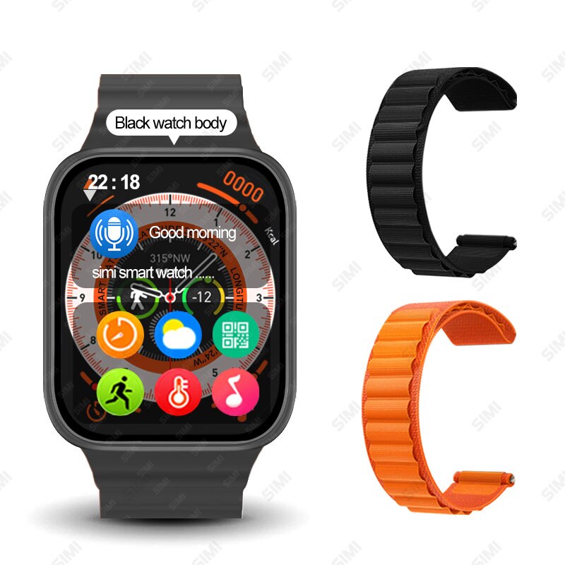 Smartwatch GS Ultra 9 Max 2023 , Chat GPT, Tela Amoled, Bússula, NFC, Android e IOS.