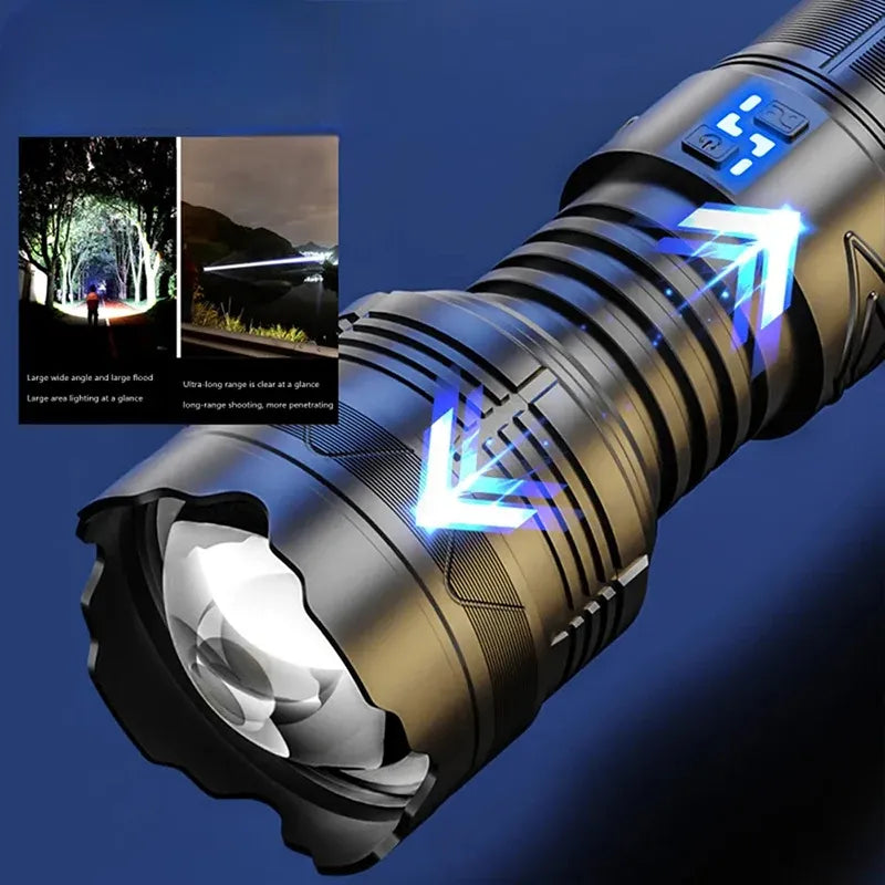 Lanterna De Led Super Potente GT60