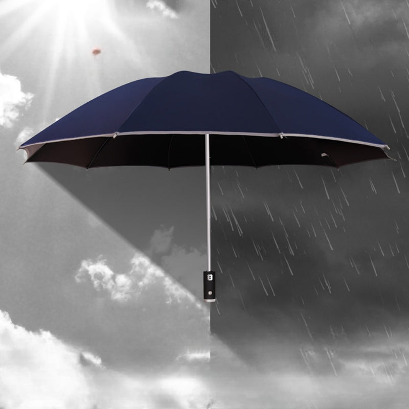 GUARDA CHUVA TOTALMENTE AUTOMATICO COM LED