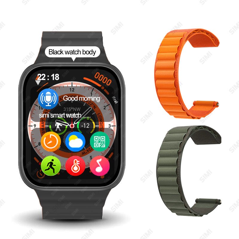 Smartwatch GS Ultra 9 Max 2023 , Chat GPT, Tela Amoled, Bússula, NFC, Android e IOS.