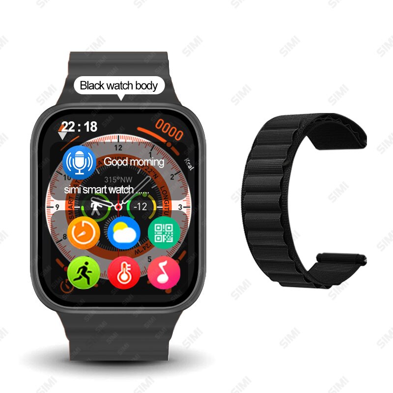 Smartwatch GS Ultra 9 Max 2023 , Chat GPT, Tela Amoled, Bússula, NFC, Android e IOS.