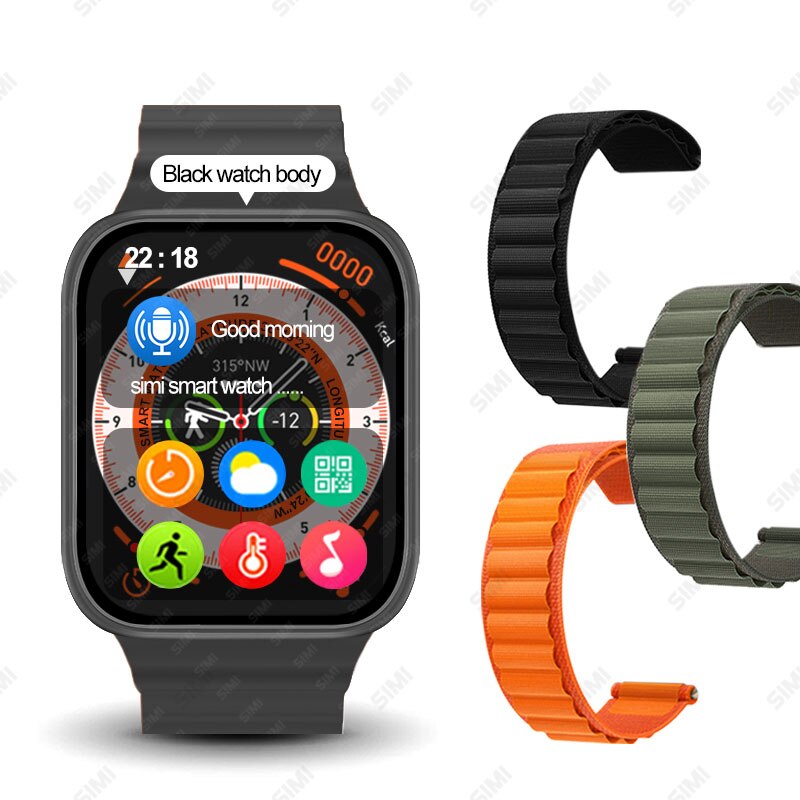 Smartwatch GS Ultra 9 Max 2023 , Chat GPT, Tela Amoled, Bússula, NFC, Android e IOS.