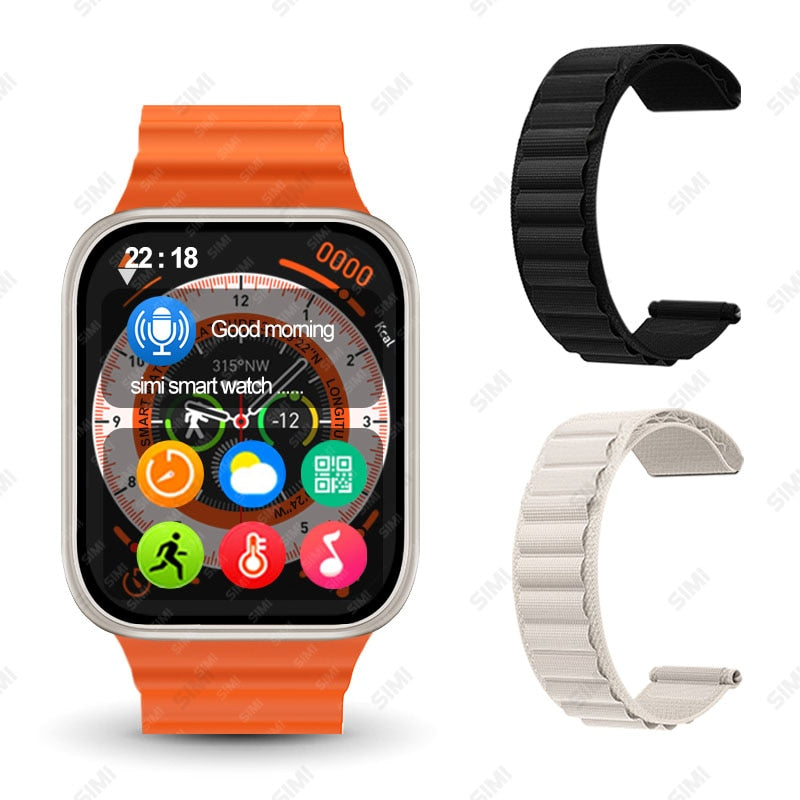 Smartwatch GS Ultra 9 Max 2023 , Chat GPT, Tela Amoled, Bússula, NFC, Android e IOS.