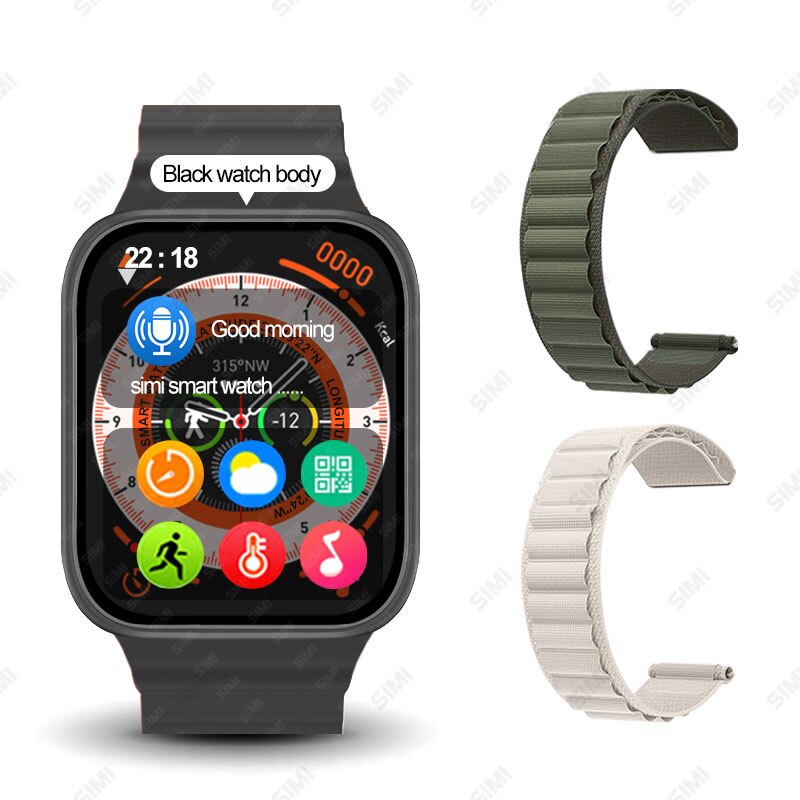 Smartwatch GS Ultra 9 Max 2023 , Chat GPT, Tela Amoled, Bússula, NFC, Android e IOS.