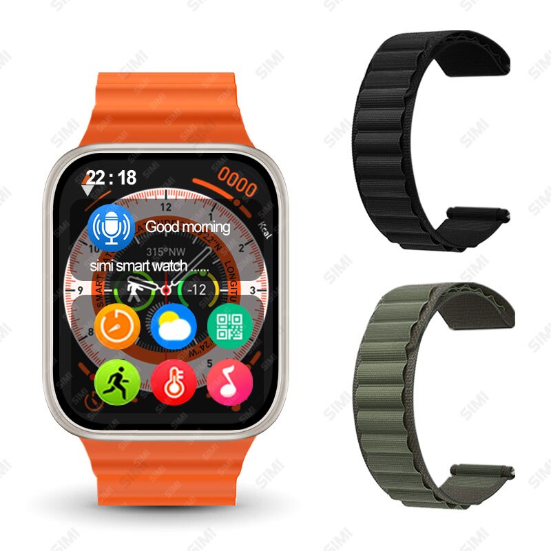 Smartwatch GS Ultra 9 Max 2023 , Chat GPT, Tela Amoled, Bússula, NFC, Android e IOS.