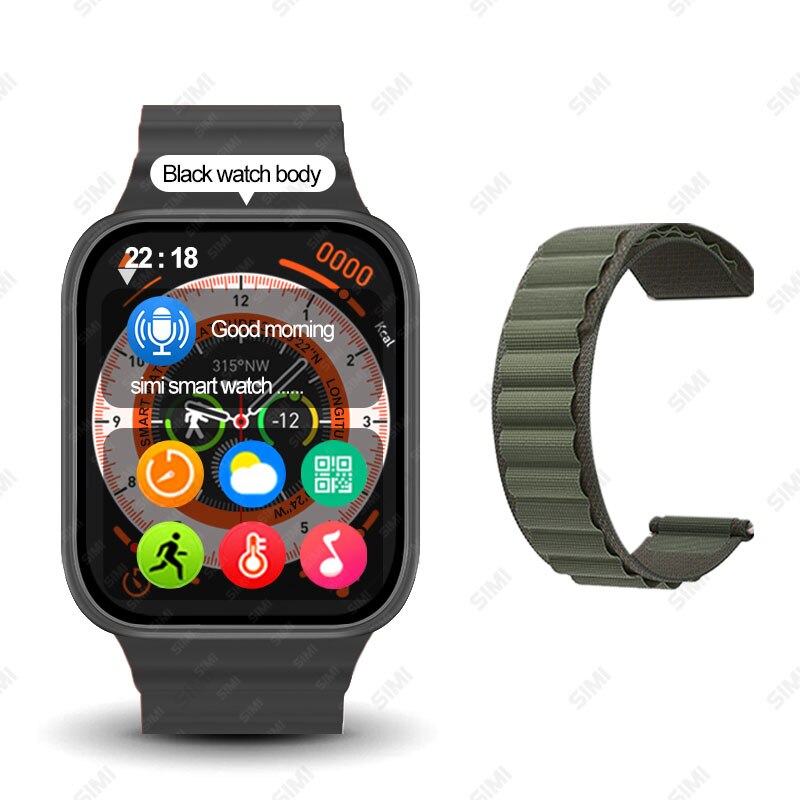 Smartwatch GS Ultra 9 Max 2023 , Chat GPT, Tela Amoled, Bússula, NFC, Android e IOS.