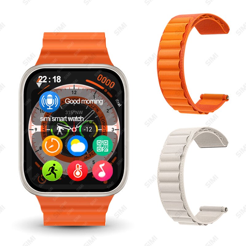 Smartwatch GS Ultra 9 Max 2023 , Chat GPT, Tela Amoled, Bússula, NFC, Android e IOS.