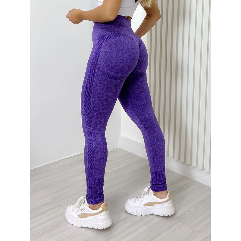 Calça Legging Esportiva Academia Cintura Alta Elástica