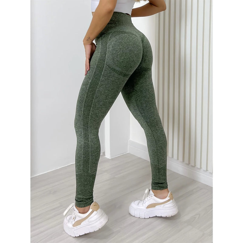 Calça Legging Esportiva Academia Cintura Alta Elástica
