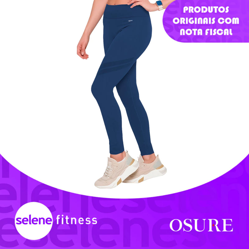 Calça Legging Selene Sem Costura Cintura Alta