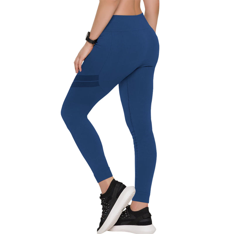 Calça Legging Selene Sem Costura Cintura Alta