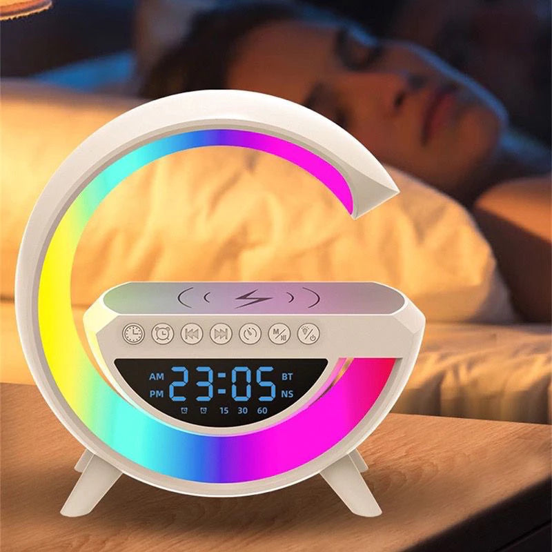 Luminária G-Speaker Bluetooth com Carregador sem Fio