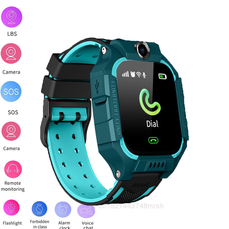 Relogio Smartwatch Q19 infantil Com Camera e GPS