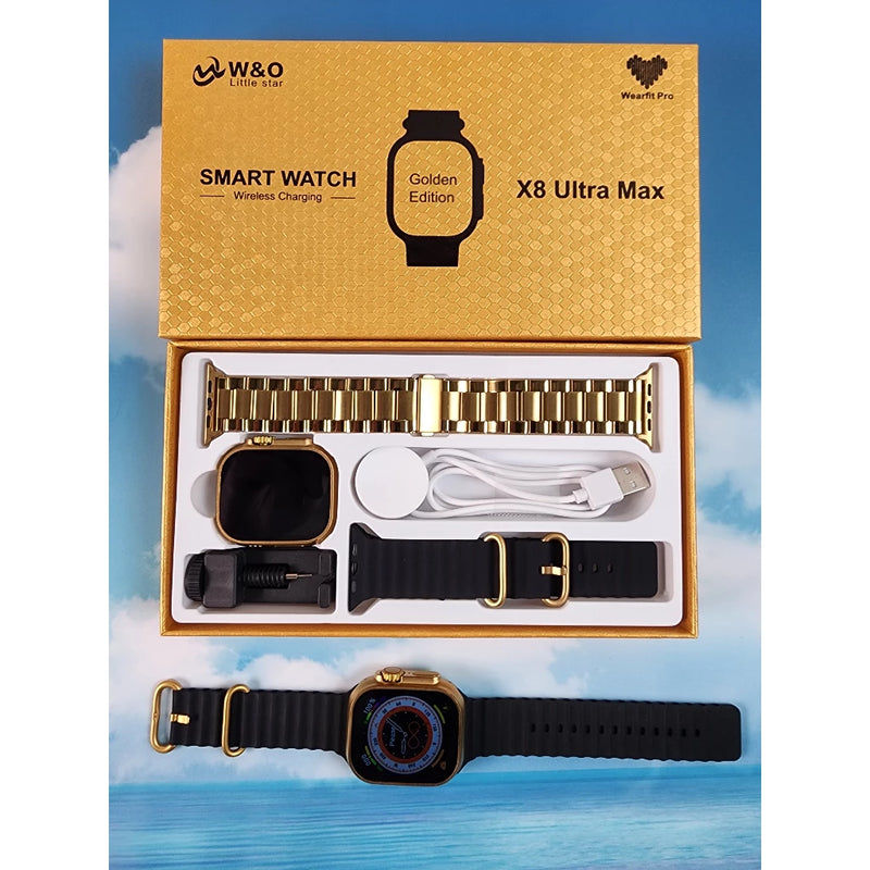 SmarthWatch X8 Ultra Max Original Gold