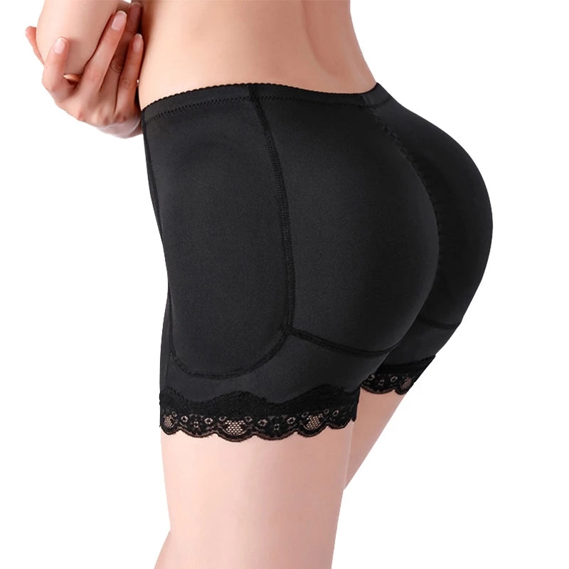 Shorts Modelador Com Enchimento Bumbum E Quadril Sem Costura