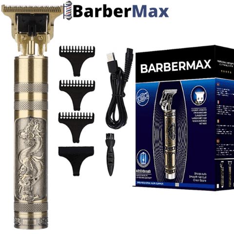Máquina para Cortar e Aparar Barba e Cabelo - BarberMax™